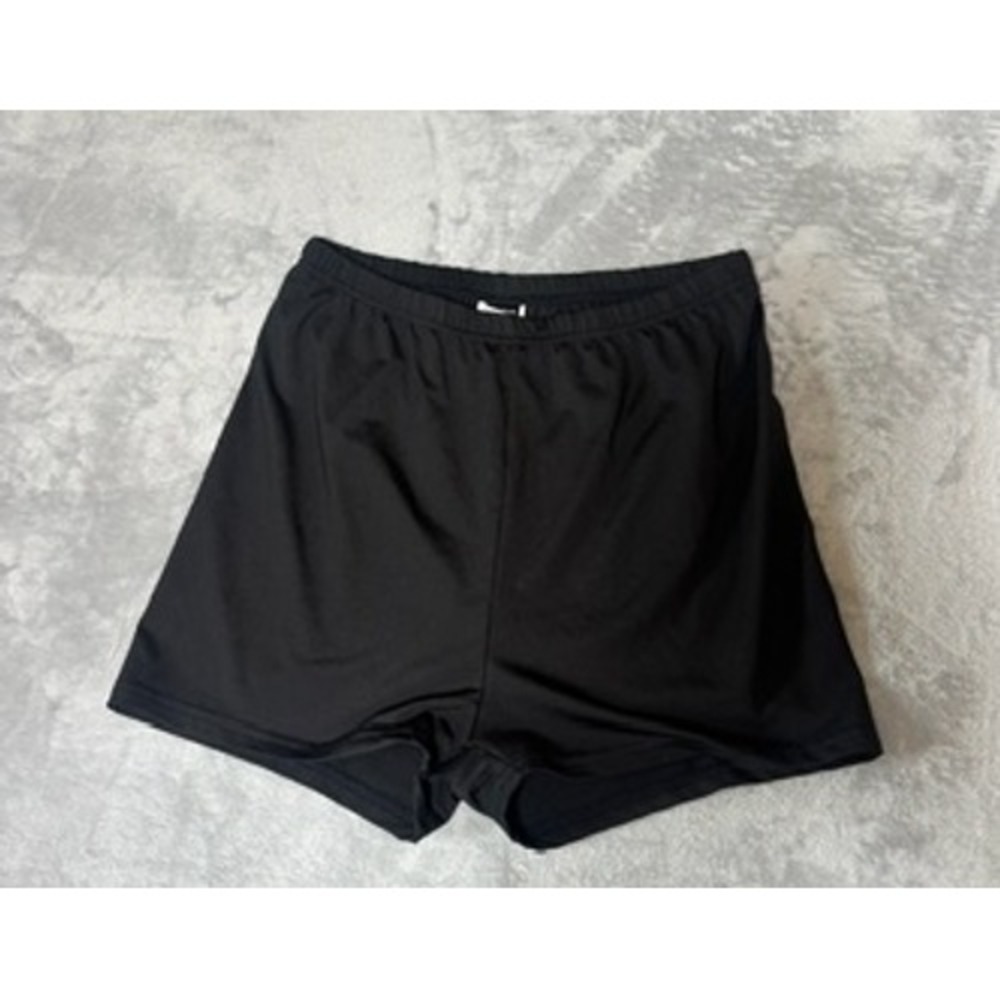 SHEIN Biker Shorts Womens Size S Black Elastic Waist Activewear